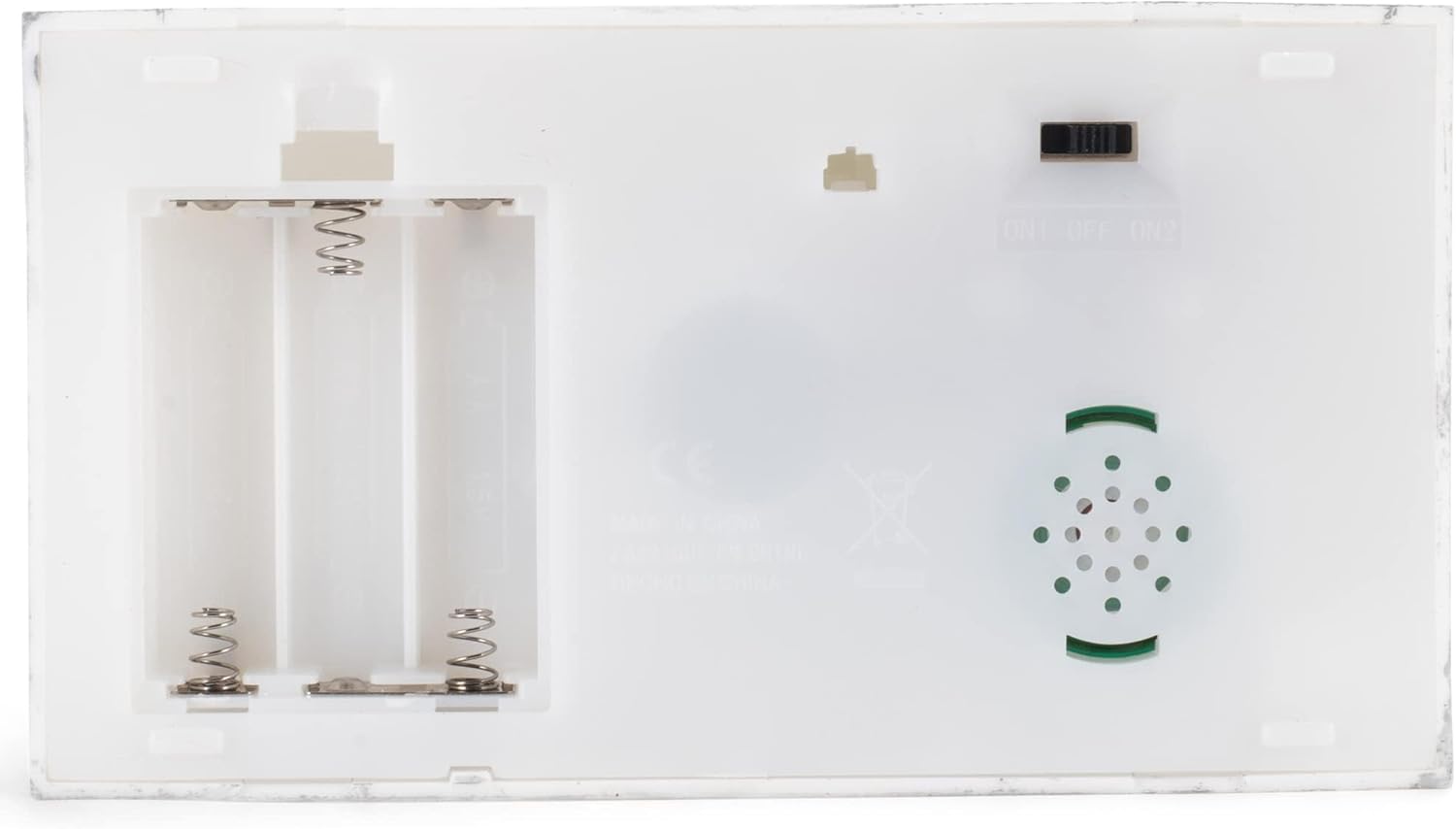 DEMDACO Distressed White Brown Deer Scene Musical LED 6 x 11 Acrylic Christmas Decorative Tabletop Snow Water Globe