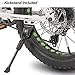 HH HILAND 20 Inch Kids' Bicycles Fat Tire Mountain Bike for Boys and Girls Age 5 + Years, 7-Speed, Dual-Disc Brake, Kids Beach and Snow Bicycle White
