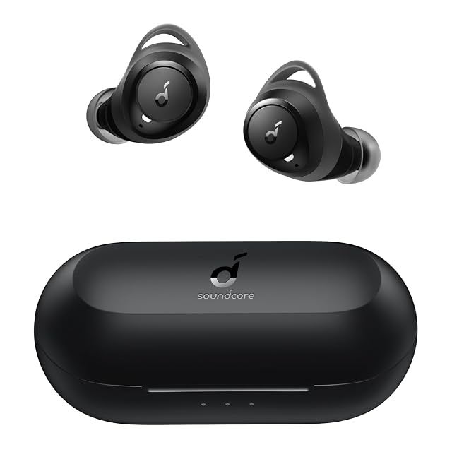 Soundcore by Anker Life A1 True Wireless Earbuds Powerful Customized Sound 40H Playtime Wireless Charging USB-C Fast Charge