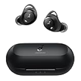 by Anker Life A1 True Wireless Earbuds, Powerful Customized Sound, 40H Playtime, Wireless Charging, USB-C Fast Charge, IPX7 Waterproof, Button Control, Bluetooth Earbuds, Commute, Sports