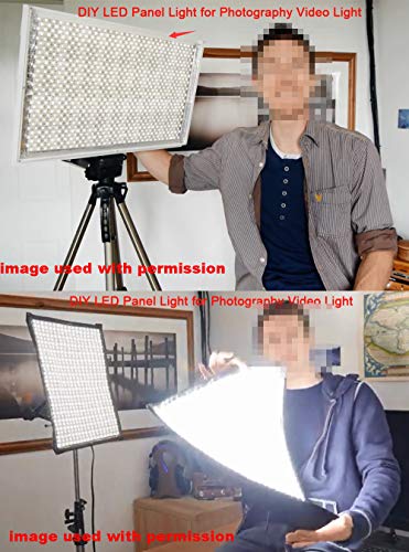 Marswell Diy Led U-Home High Cri 90+ Led Strip Lights Smd5630 Daylight White 5600K Non-Waterproof Diy Led Panel Light For Camera Photographer #TOP1