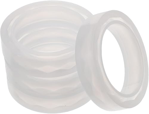 4 Pièces Anneau Diffuseur Parfumé en Silicone pour Amp TOYANDONA