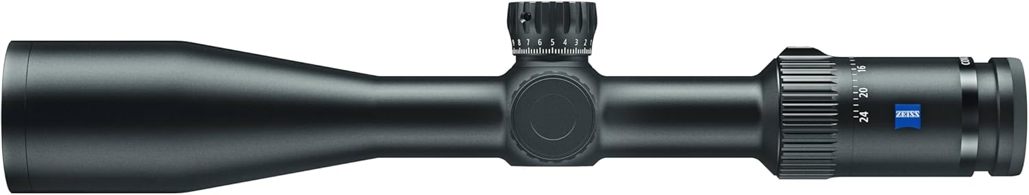 Zeiss Conquest V4 6-24x50mm Riflescope, Capped Turret, #93 ZMOA-1 Reticle, Black