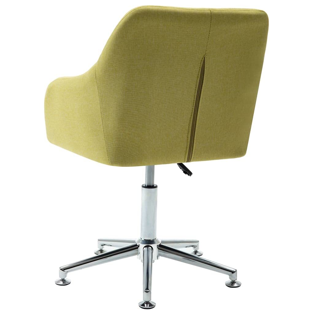 vidaXL Sedie - Set di 4 sedie per sala da pranzo, sedie da pranzo, sedie da cucina, sedie da ufficio, sala da pranzo, colore: Verde
