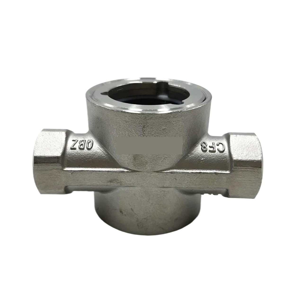 SS304 Wziernik wskaźnika przepływu wody Wirnik z PTFE 1-1/4" 1-1/2" 2" NPT(1.5In)