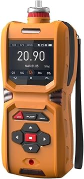 Gas Detector, Leak Tester, Nitrogen Concentration Tester High Purity Tester Nitrogen N2 Handheld Gas Sniffer