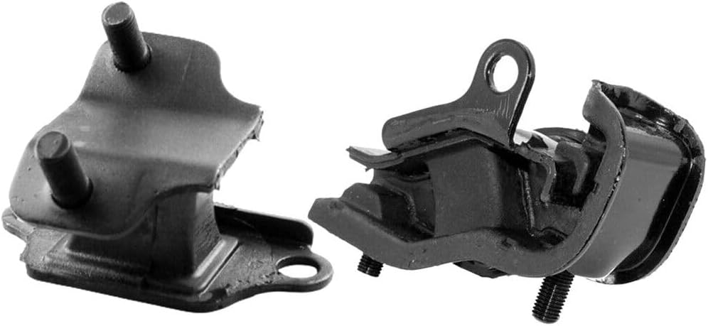2pcs Transmission Mounts Set Front Rear Left Driver Side V6 for Honda for Odyssey 3.5L 2005-2006 2-Number in Pack 50805-S87-A80 50806-SHJ-A01