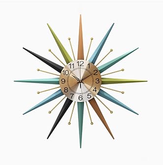 Star Burst Wall Clocks