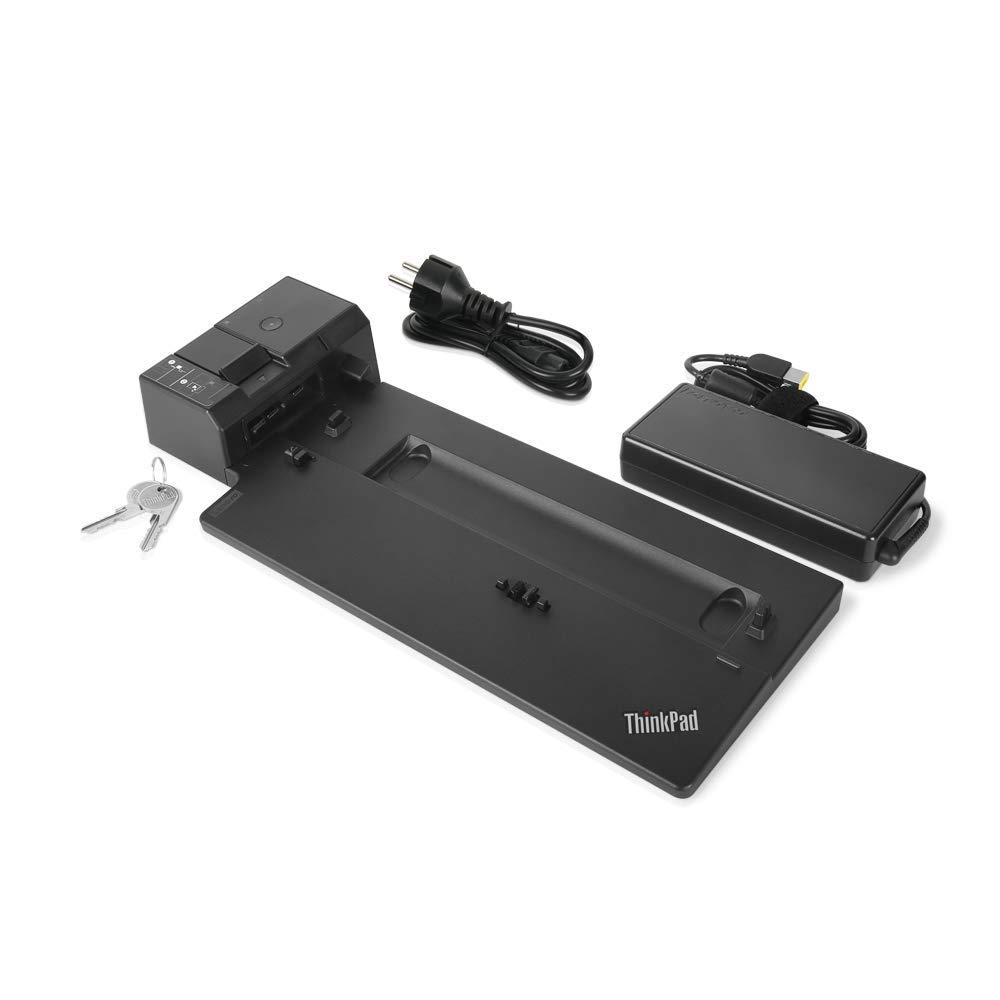 Lenovo USA ThinkPad Pro Docking Station (P/N; 40AH0135US) Used In Specific Models Only; P52s, L580, L480, T580, P580p,T480s,T480, X1 Carbon Gen 6, X280 (Renewed)