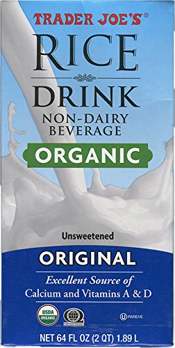 Trader Joe's Rice Drink Organic Non-dairy Beverage 64 Fl Oz