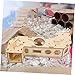 Happyyami Hamster Hideout Accessory Tunnel Toy Rats Animal Toys for Hamster Cage