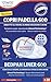 Housse de protection B600 - Sacs hygiéniques faciles à fermer avec tampon super absorbant (600 ml) - L'unique hypoallergénique et testé dermatologiquement (1 paquet = 20 sachets avec tampon)