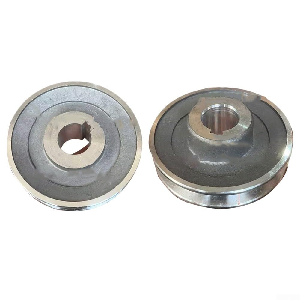Aluminium-Riemenscheibe Typ A Mit Keilnut – 100 Mm Durchmesser, Passend Für 19 & 24 Mm Innenbohrung