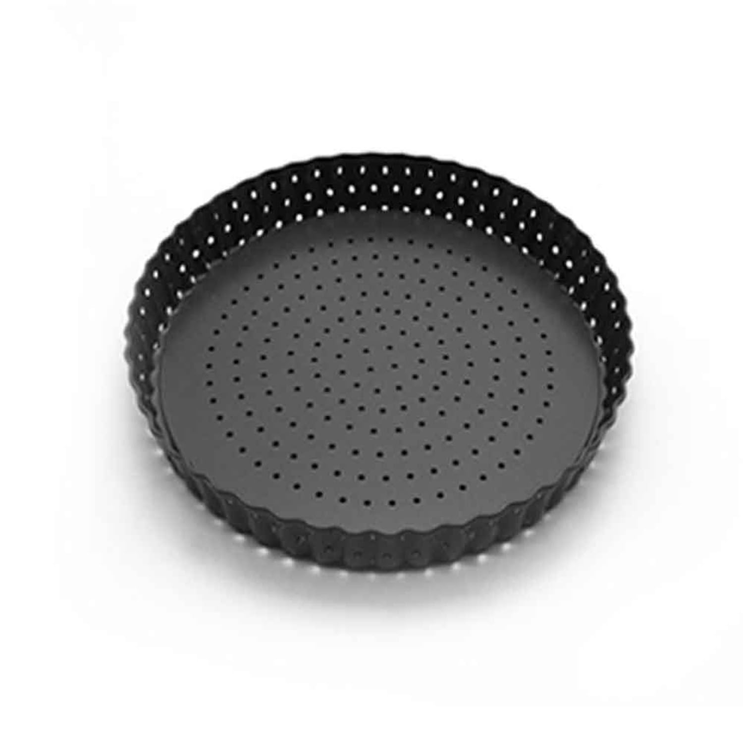 Laxinis World 4 Quiche Pans with Removable Bottom, Non-stick, Fluted Sides, Mini Tart Pans, Round Shape, Set of 6