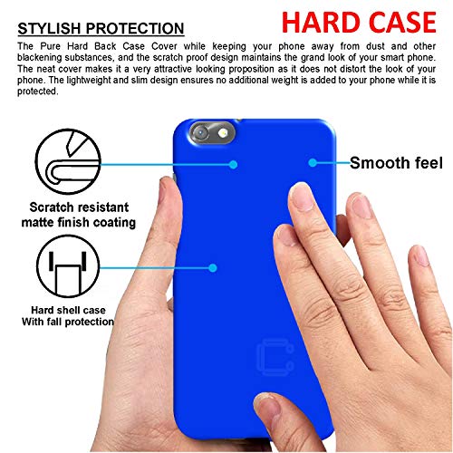 Image of Case Creation Back case for Honor 4X (2019),Huawei Honor4X 2019 (5.5-inch) Matte Finish Back case Cover Guard Color - Royal Blue