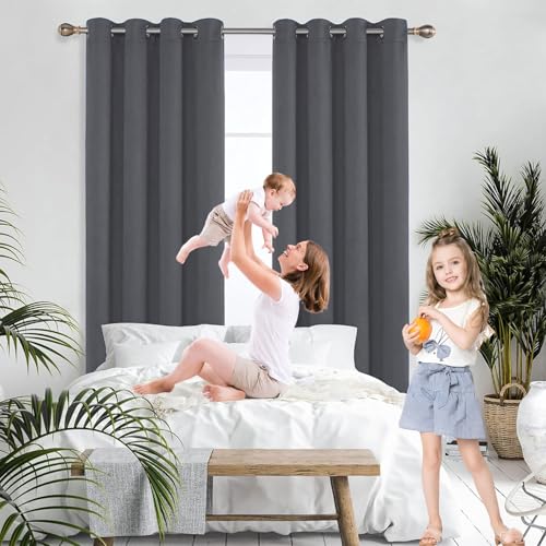 Draperies occultantes en polyester doux de haute densité 40x140 - 3