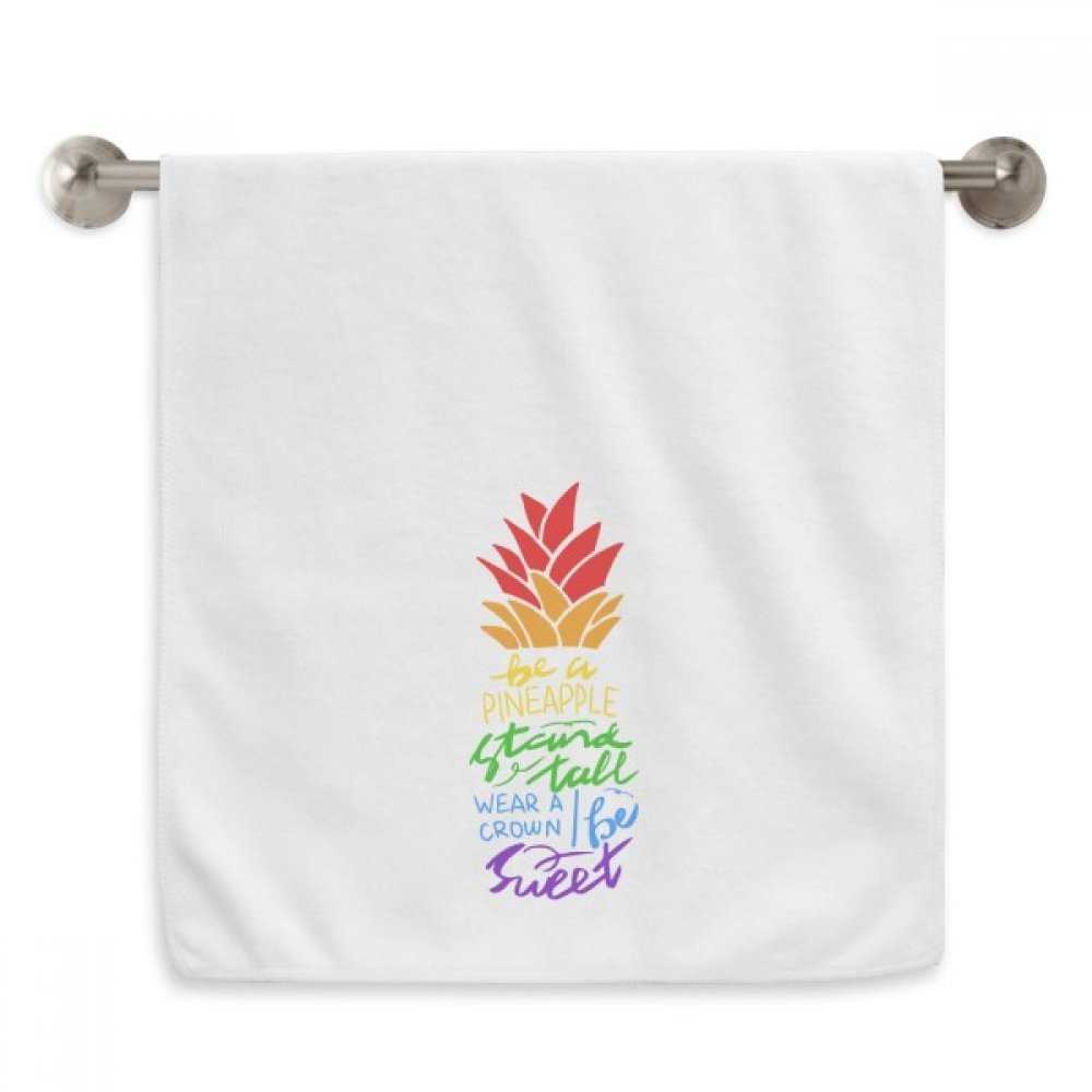 Serviette cadeau LGBT rainbow flag originale et moelleuse pour proche