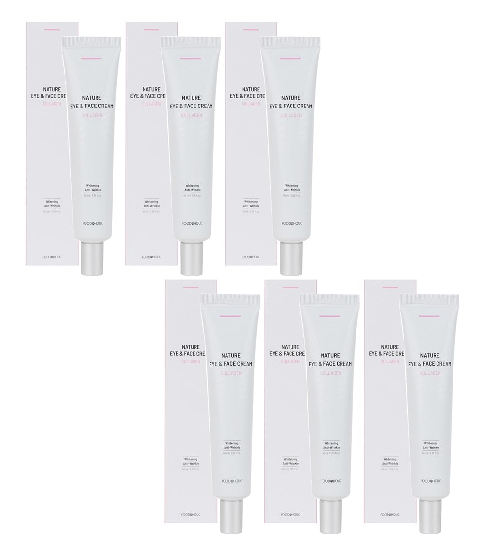 3W Clinic Foodaholic Nature Collagen Eye & Face Cream 40ml X 6EA/ANTI-AGING,WRINKLE/Korea-Beauty/Korea Made