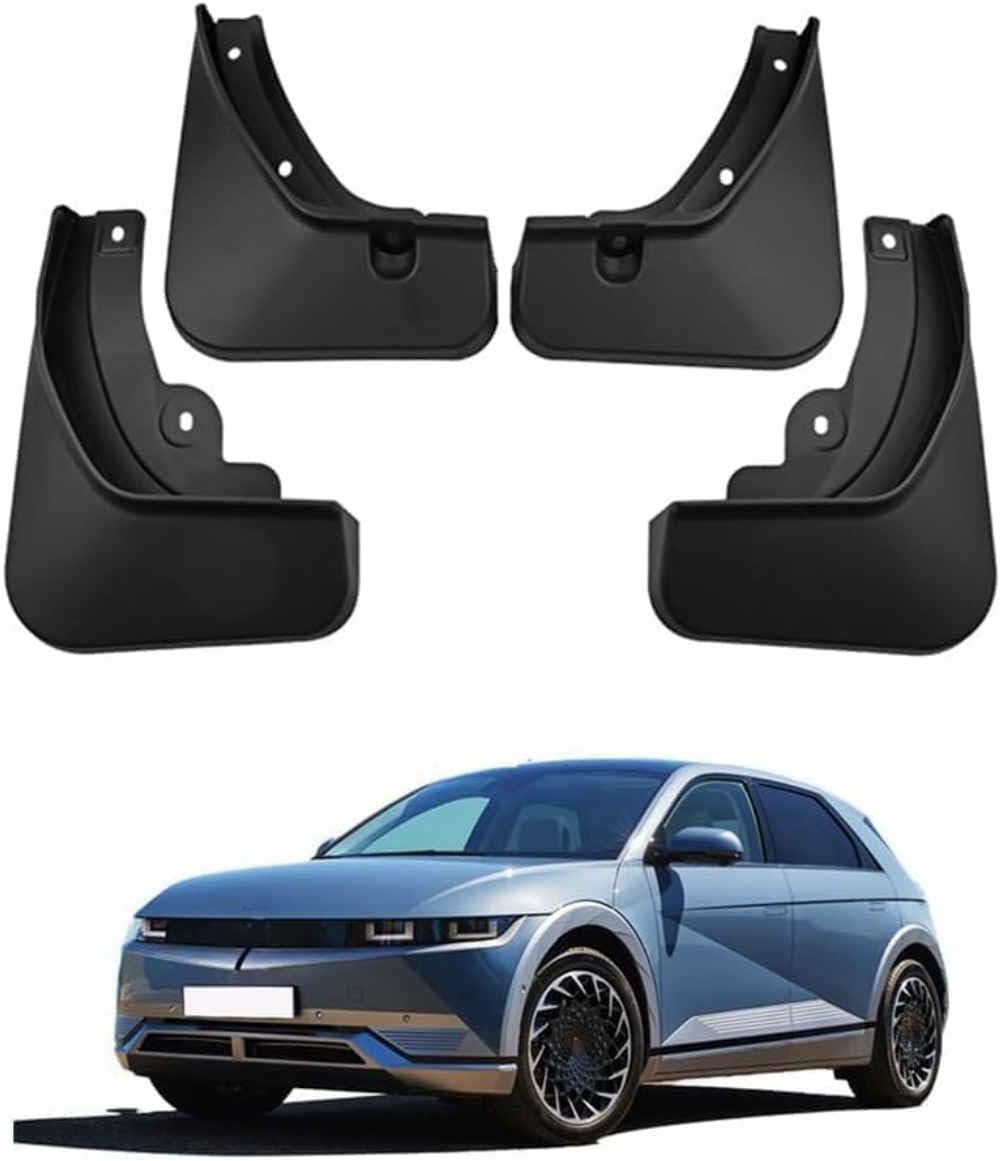 Bavettes pour Hyundai Ioniq 5 Protègent la Carrosserie des Projections d'Eau