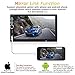 Double Din Car Stereo,Upgraded Version 7 Inch Touch Screen Car mp5 Player Support Backup Rear View Camera fm Radio Car Audio with Hands-Free Mirror Link.