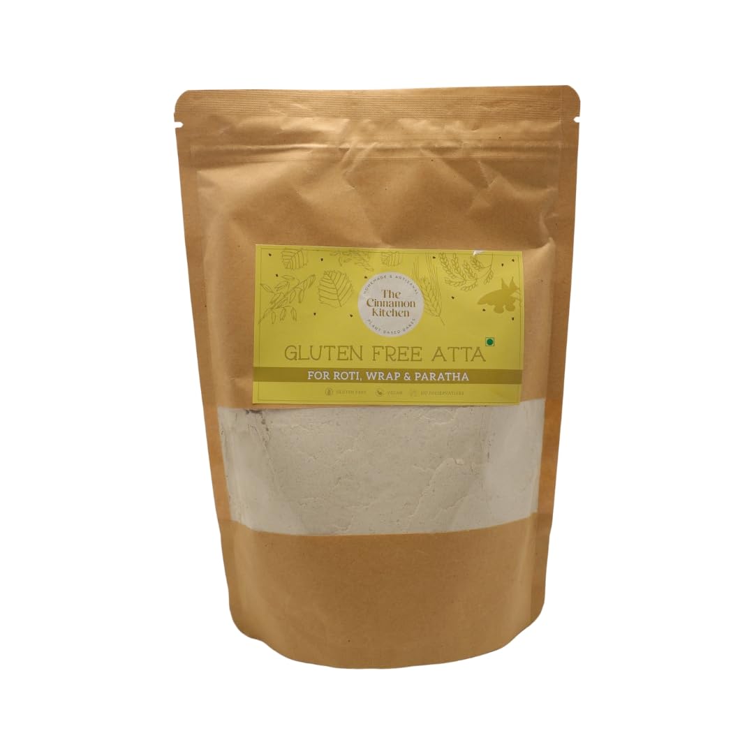 The Cinnamon Kitchen Organic Gluten Free Aata 500 grams - PCOS Friendly Vegan Flour Blend with Sorghum, Rice, & Flax Seeds | As Seen On Shark Tank (B09F9Q4977) Amazon Price History, Amazon Price Tracker