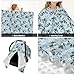 Muishi Mountain Sparrows Baby Car Seat Canopy Nursing Cover for Newborn Car Seat Breastfeeding Covers Blanket Newborn Shower Gift
