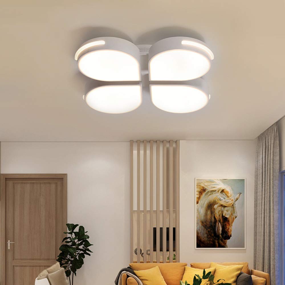 Plafonnier LED 50x50cm gradation sans pas pour éclairage cuisine moderne