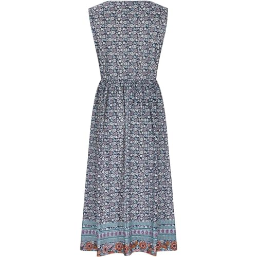 Robe d'été décontractée sans manches en textile ultra léger et aéré - 4