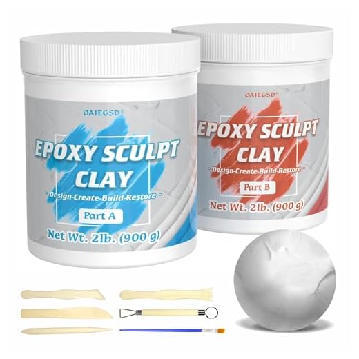 4 Pound Self-Hardening Epoxy Sculpt Clay