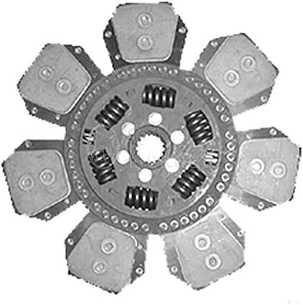 AGmonkey 335 0095 10 13 3/4" Clutch W/O Powermatic 7-Regular Pad Disc Deutz DX145 DX6.50