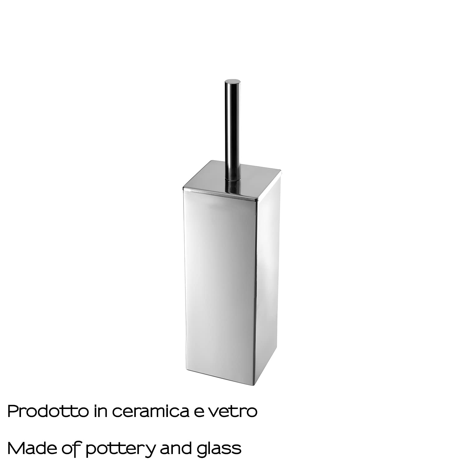 Gedy Perth, Dimensions and Weight: 38 x 9 x 9 cm & 0.75 kg, Toilet Made of Stainless Steel, Finish - Image 4