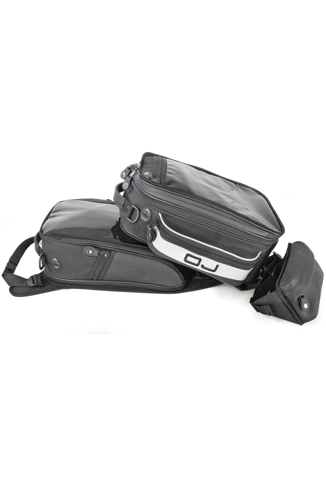 OJ JM0120 BTanky Borsa Universale in Poliestere per Serbatoio con Sistema di Fissaggio a Cinghie Regolabili