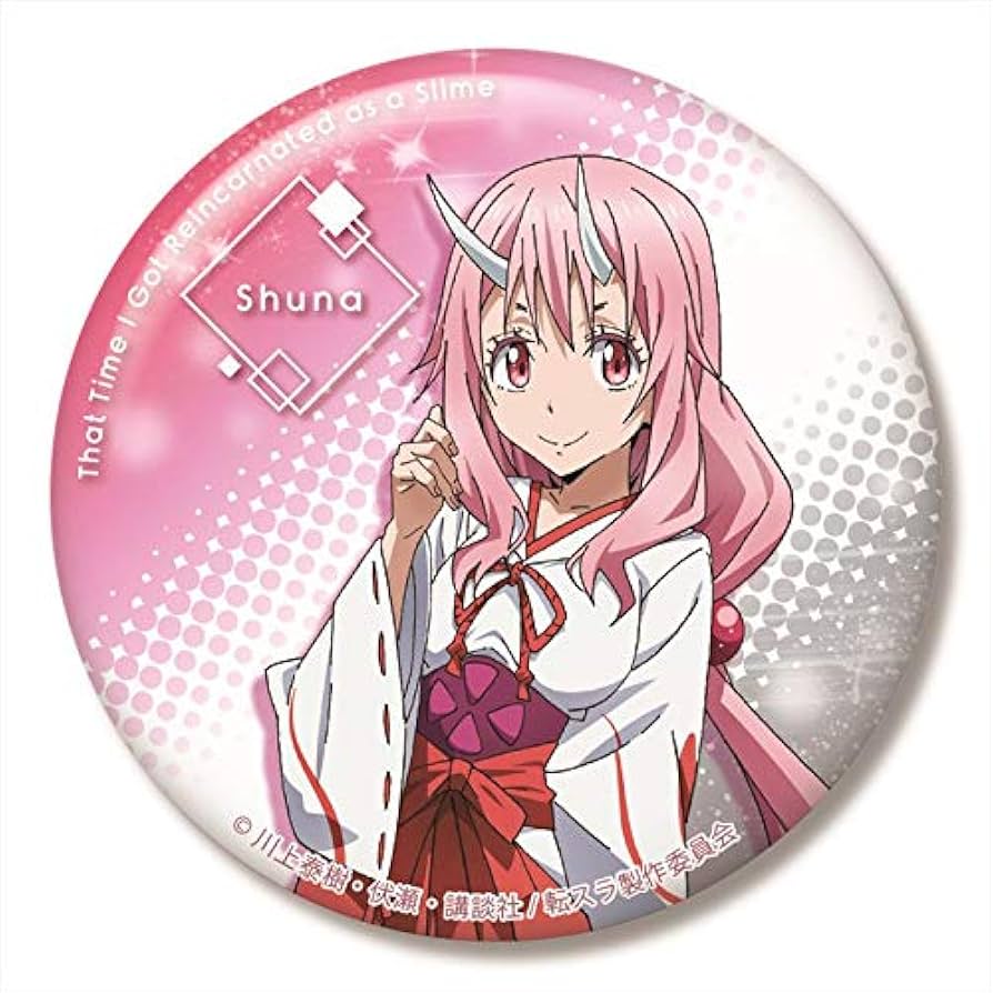 Amazon.co.jp: 転生したらスライムだった件 シュナ ビッグ缶バッジ
