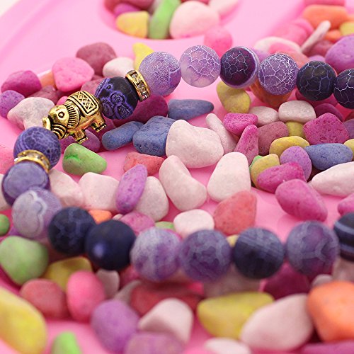 KSQS Lover Couple Bracelet Yoga Balancing Reiki Healing with Elephant for Christmas Thanksgiving3