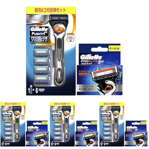 Gillette �W���b�g �v���O���C�h �}�j���A�� �z���_�[+�֐n5�R���{+�֐n4�� (�R���{�p�b�N�͋����f��) (× 4)