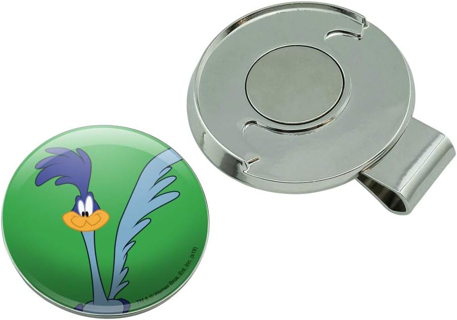 review GRAPHICS & MORE Looney Tunes Road Runner Golf Hat Clip with Magnetic Ball Marker