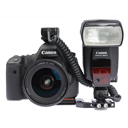 Bp1 Paparazzi Mini Flash Bracket For All Dslrs And Mirrorless Cameras Arca-Swiss Type Plate Mount Modular Design Can Be Modified For Left Or Right Side Of The Camera (Canon, Nikon, Sony, Pentax Etc.) #TOP5