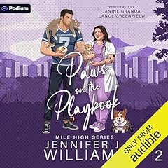 Paws on the Playbook Audiobook By Jennifer J Williams cover art
