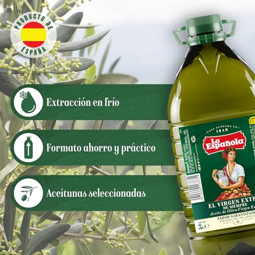 Miniatura 2 de LA ESPAÑOLA - Aceite de Oliva Virgen Extra - Garrafa 3 Litros