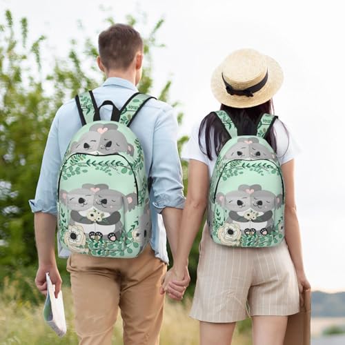 Sac à dos de voyage koala EdWal avec grand compartiment PC - 6