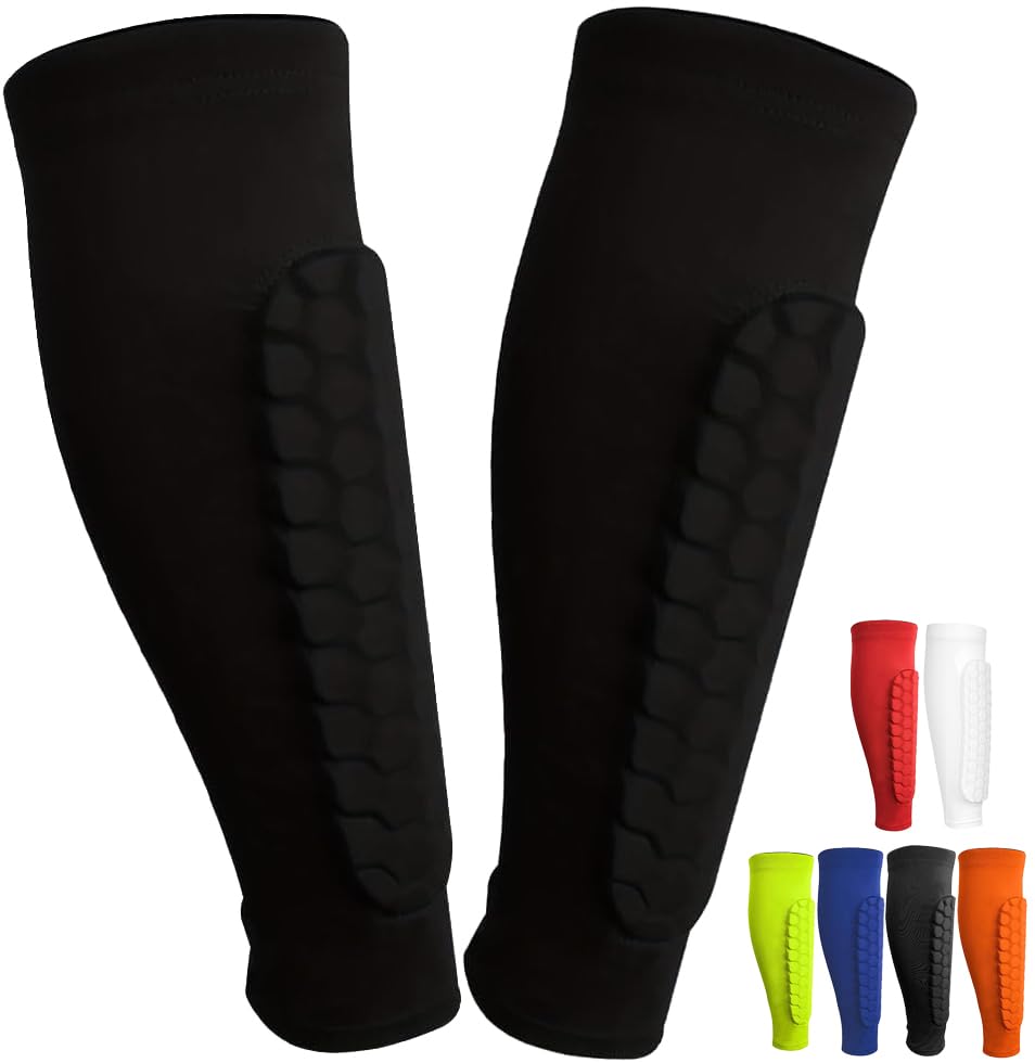 Soccer Shin Guards Shin Pads for Kids Youth Adult, Ski Shin Guards...