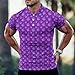 Mens Golf Shirt Dry Fit Athletic Polo Shirts Funny Funky Fun Birdie Finger Moisture Wicking Performance 3D Print Short Sleeve,XX-Large