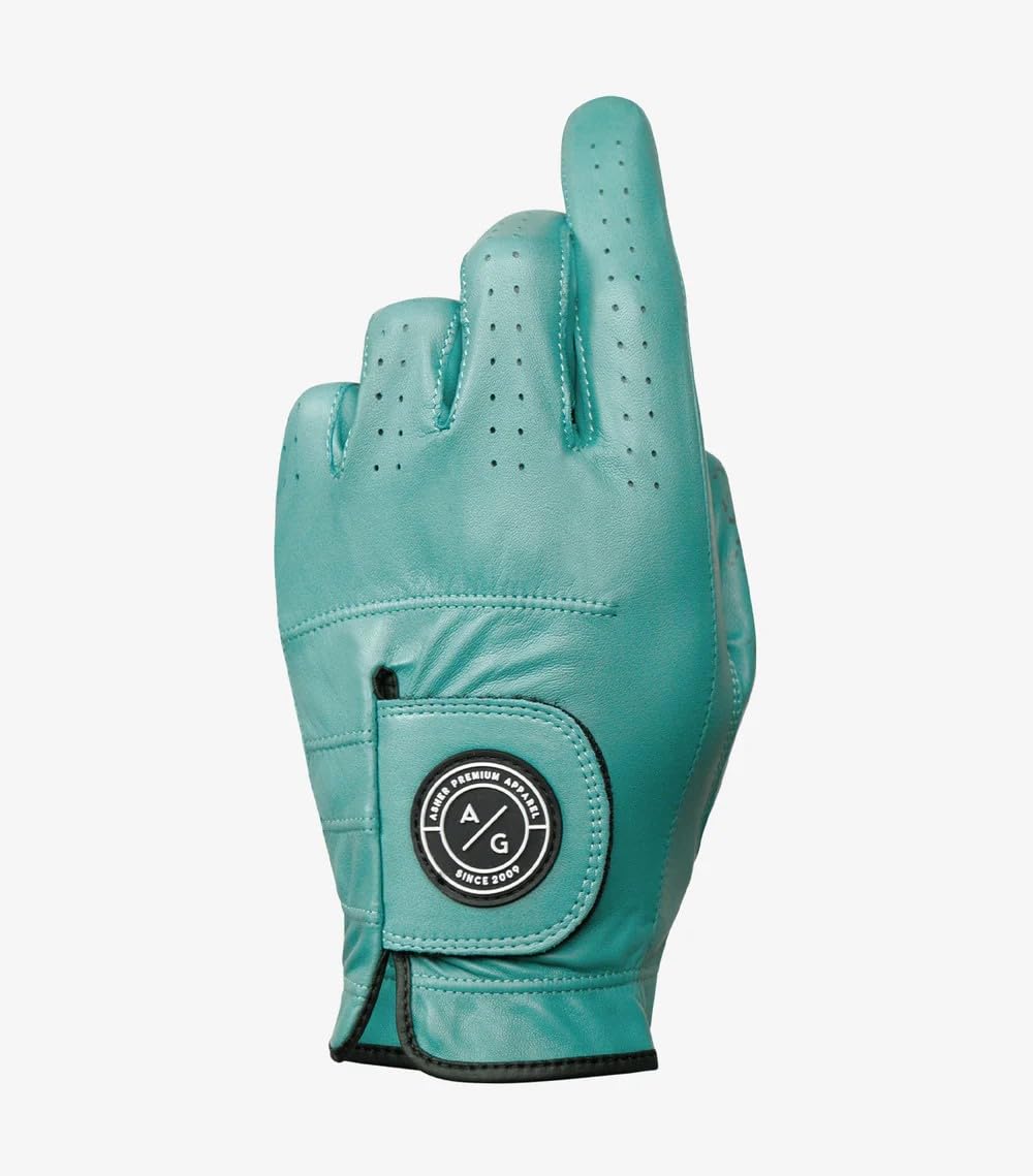 ASHER Men's Premium Seafoam Golf Glove Large - (goes on Left Hand)