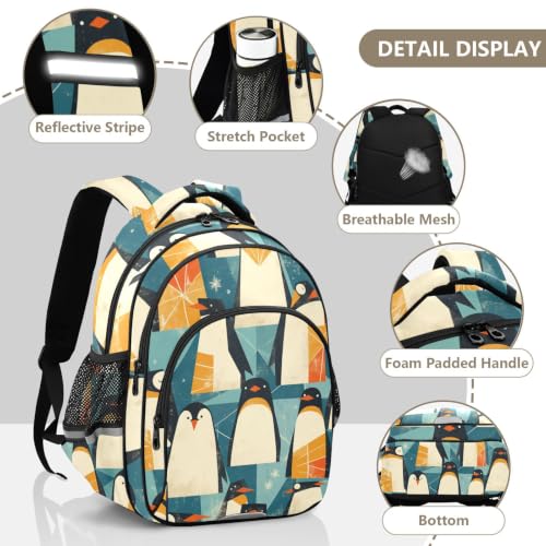 Sac pour tout-petits pingouins mignon 3-12 ans imperméable - 5