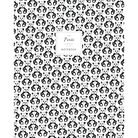 Panda Notebook - Ruled Pages - 8x10 - Premium