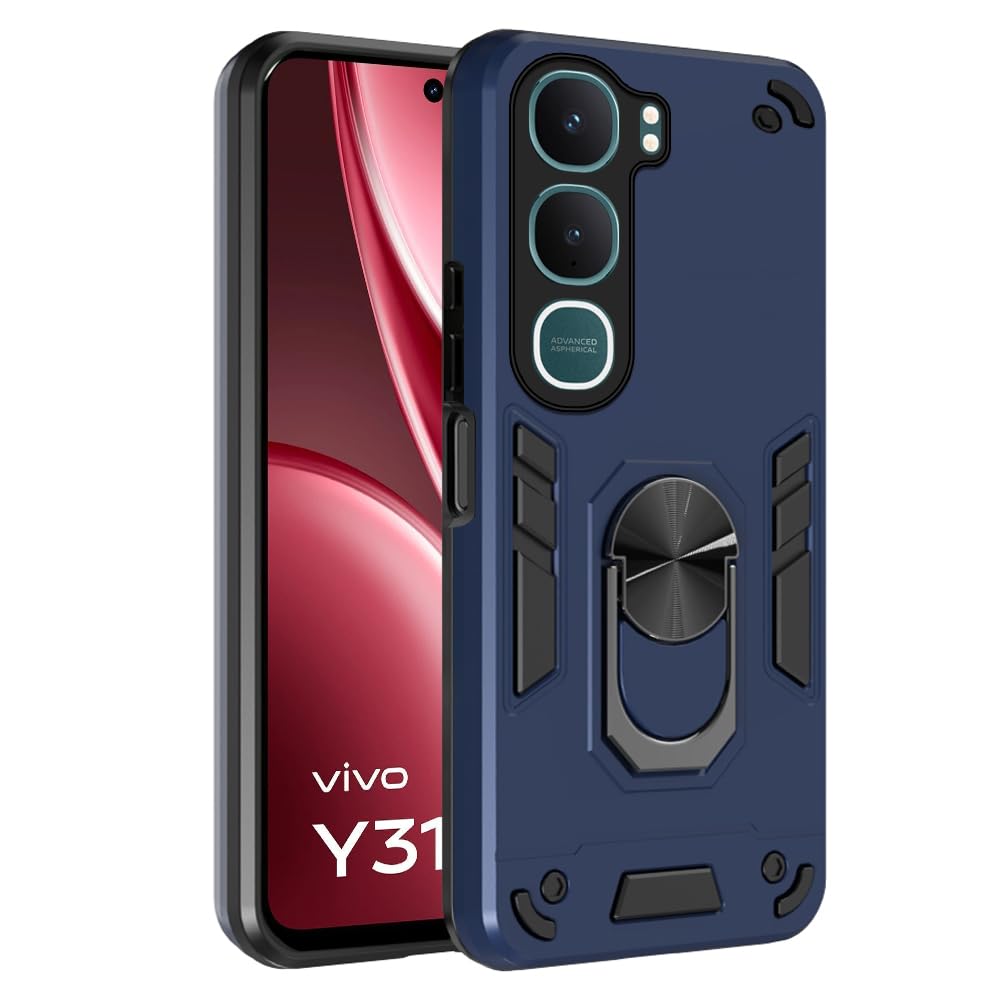 Realme P4 5G Armor Case - Rotating Ring & Kickstand -32