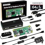 【Raspberry Pi Zero W Aluminum Passive Cooling Case】Made of Aluminum alloy, with 2 covers and screws; Easy to install. and can access to all ports of Raspberry Pi Zero W Board.