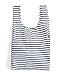 BAGGU Large Reusable Shopping Bag - Sailor Stripe