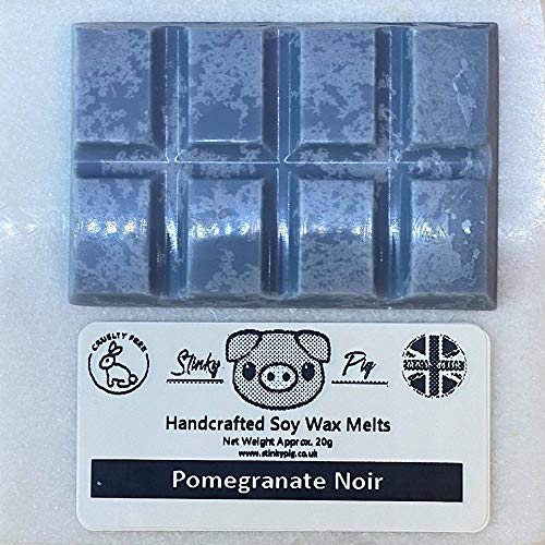 Ditzy Doll Barre de cire noire grenade - Fabriqué à la main très parfumé, brûle-parfum pour la maison Cover