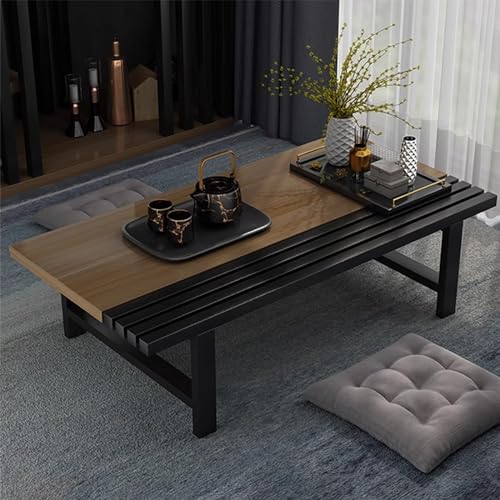 Mesa Baja Japonesa, Mesa Kotatsu Vintage, Mesa de Comedor, Mesa de Suelo de Altar, para Dormitorio, Ventana Salediza, Salón de Té